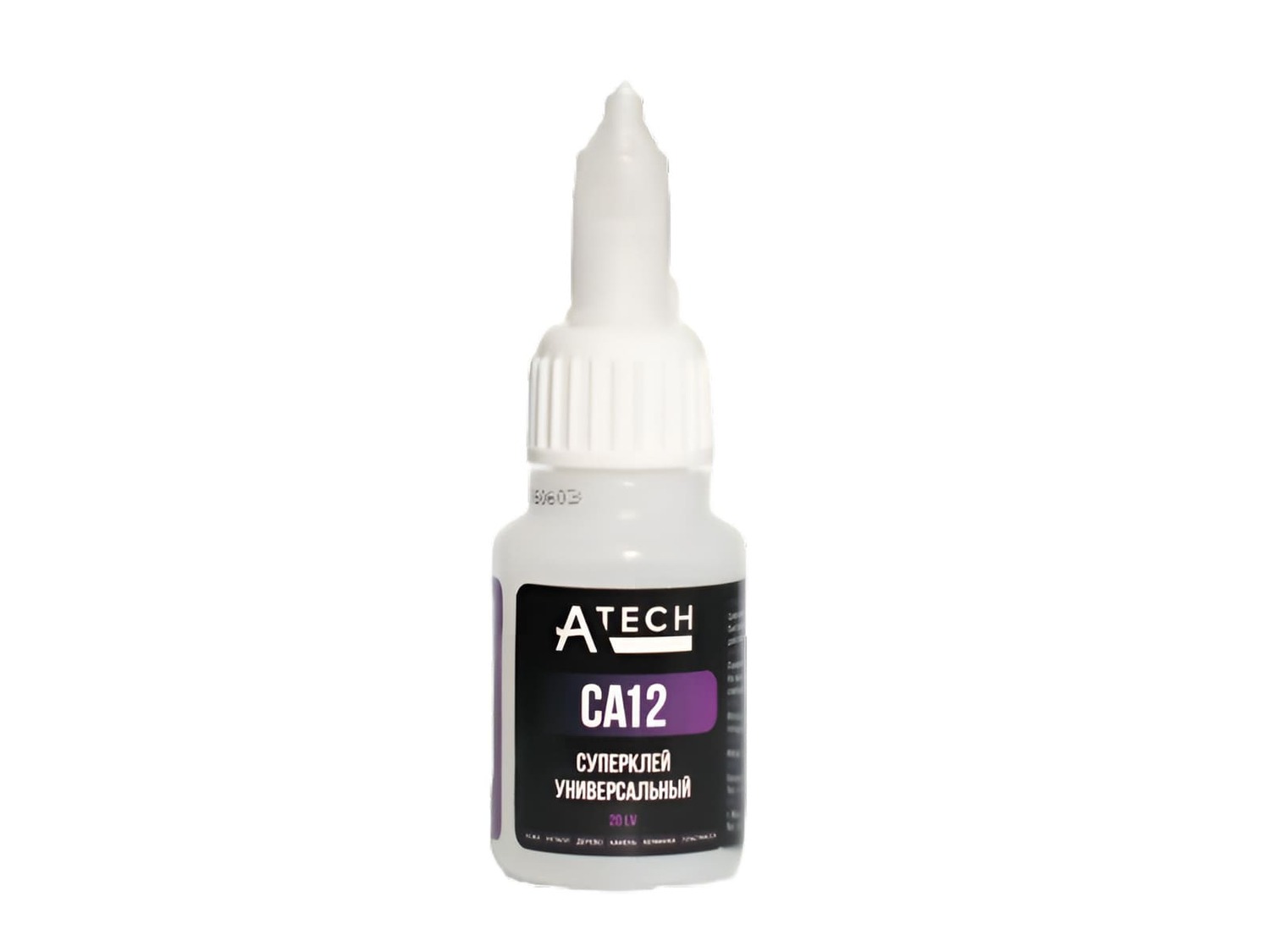 <span style="font-weight: bold;">Atech CA12 СуперКлей 20 гр. 20LV, шт</span>