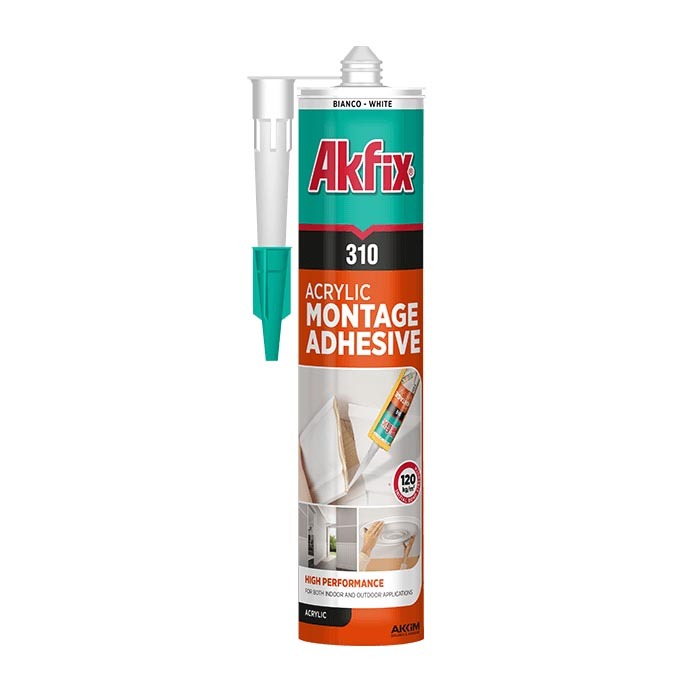 <span style="font-weight: bold;">Akfix 310 Акриловый монтажный клей, 250 гр., шт</span>