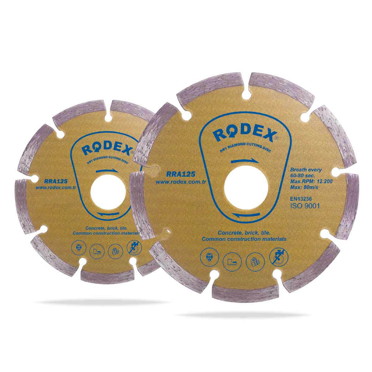 <span style="font-weight: bold;">Rodex Алмазный отрезной диск 115мм RRA115, шт</span>