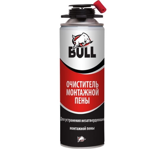 <span style="font-weight: bold;">Bull Очиститель монтажной пены, шт</span>