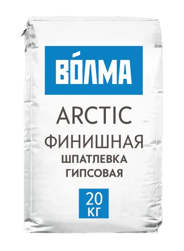 <span style="font-weight: bold;">Шпатлевка гипсовая финишная ВОЛМА-Arctic, 20 кг</span>